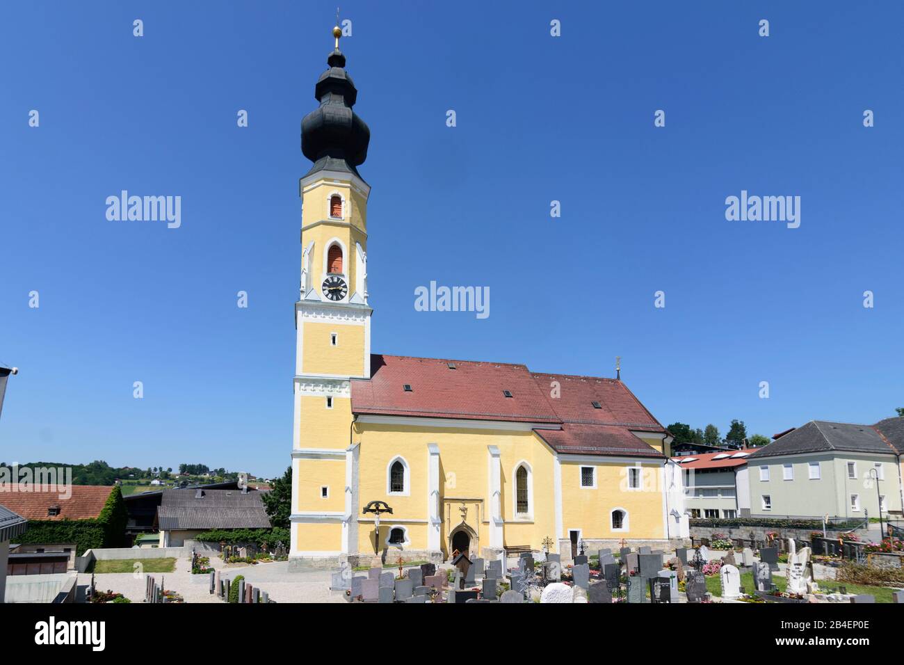 Tarsdorf, Chiesa Di Innviertel, Oberösterreich, Austria Superiore, Austria Foto Stock