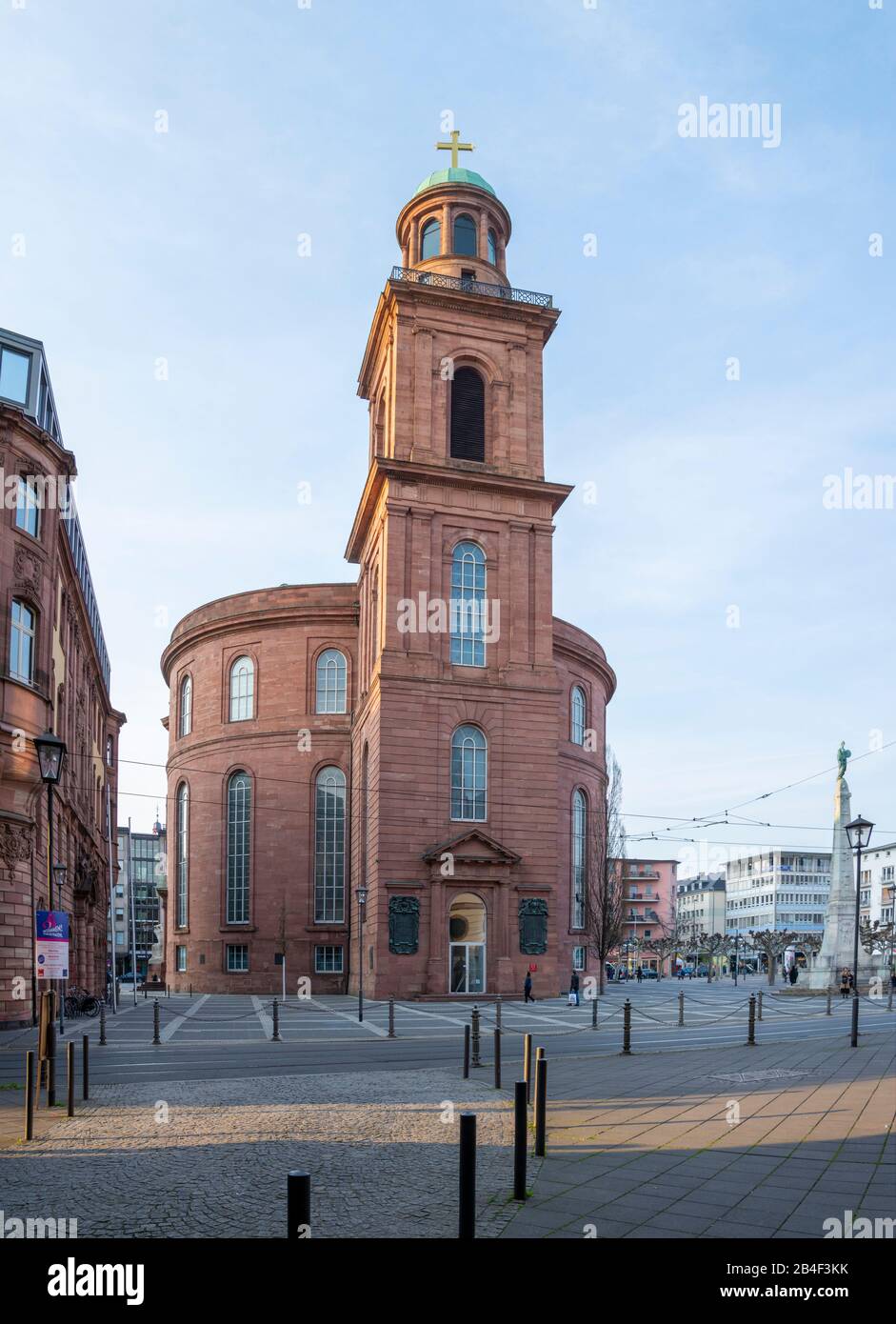 Germania, Assia, Francoforte, La Paulskirche. Foto Stock