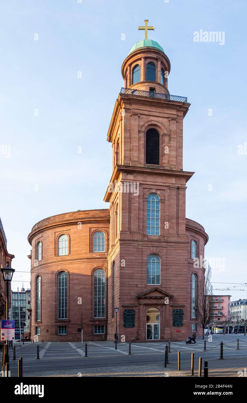Germania, Assia, Francoforte, La Paulskirche. Foto Stock