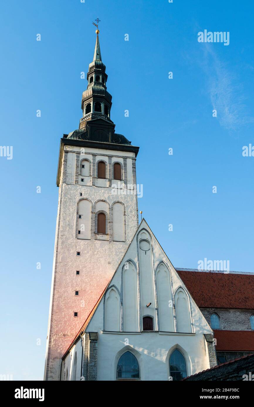 Estland, Tallinn, Niguliste Kirik, Nikolaikirche Foto Stock