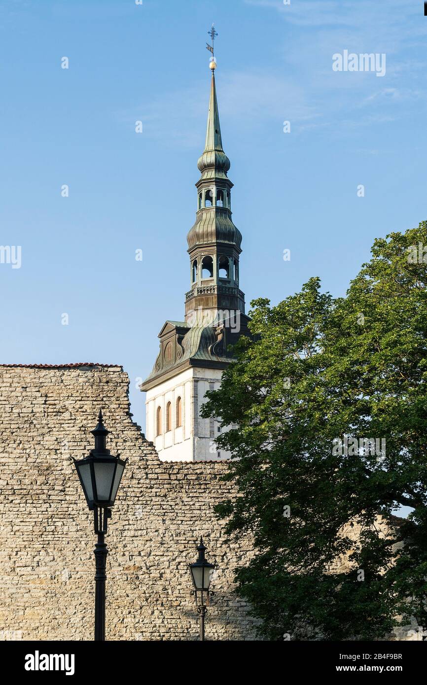 Estland, Tallinn, Niguliste Kirik, Nikolaikirche Foto Stock
