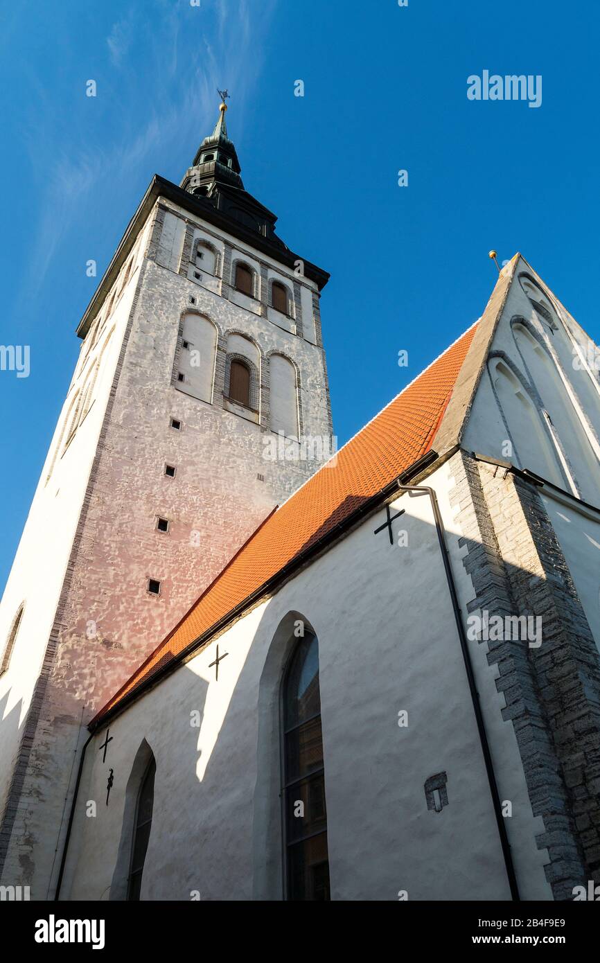 Estland, Tallinn, Niguliste Kirik, Nikolaikirche Foto Stock