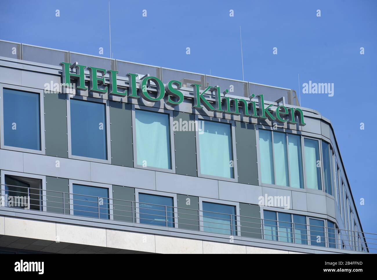 Verwaltung, Helios Kliniken, Friedrichstrasse, nel quartiere Mitte di Berlino, Deutschland Foto Stock