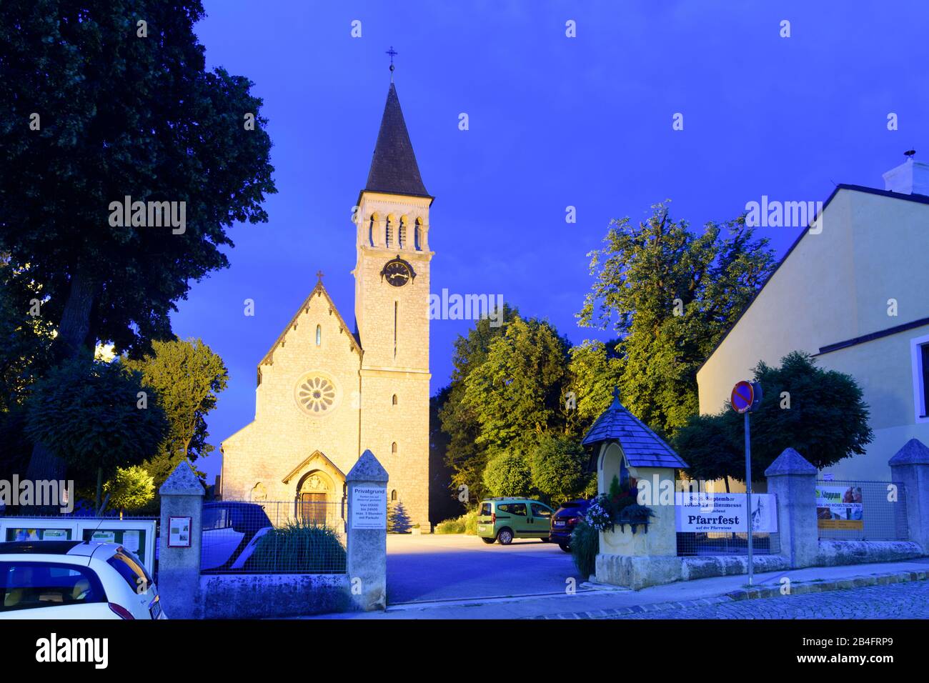 Giesshübl, Chiesa Giesshübl A Wienerwald, Selva Viennese, Niederösterreich, Austria Bassa, Austria Foto Stock