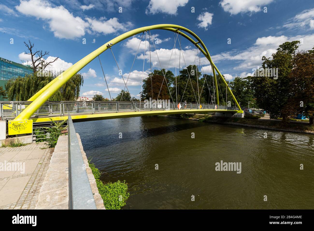 Europa, Polonia, Bassa Slesia, Wroclaw - Isola Di Slodowa Foto Stock