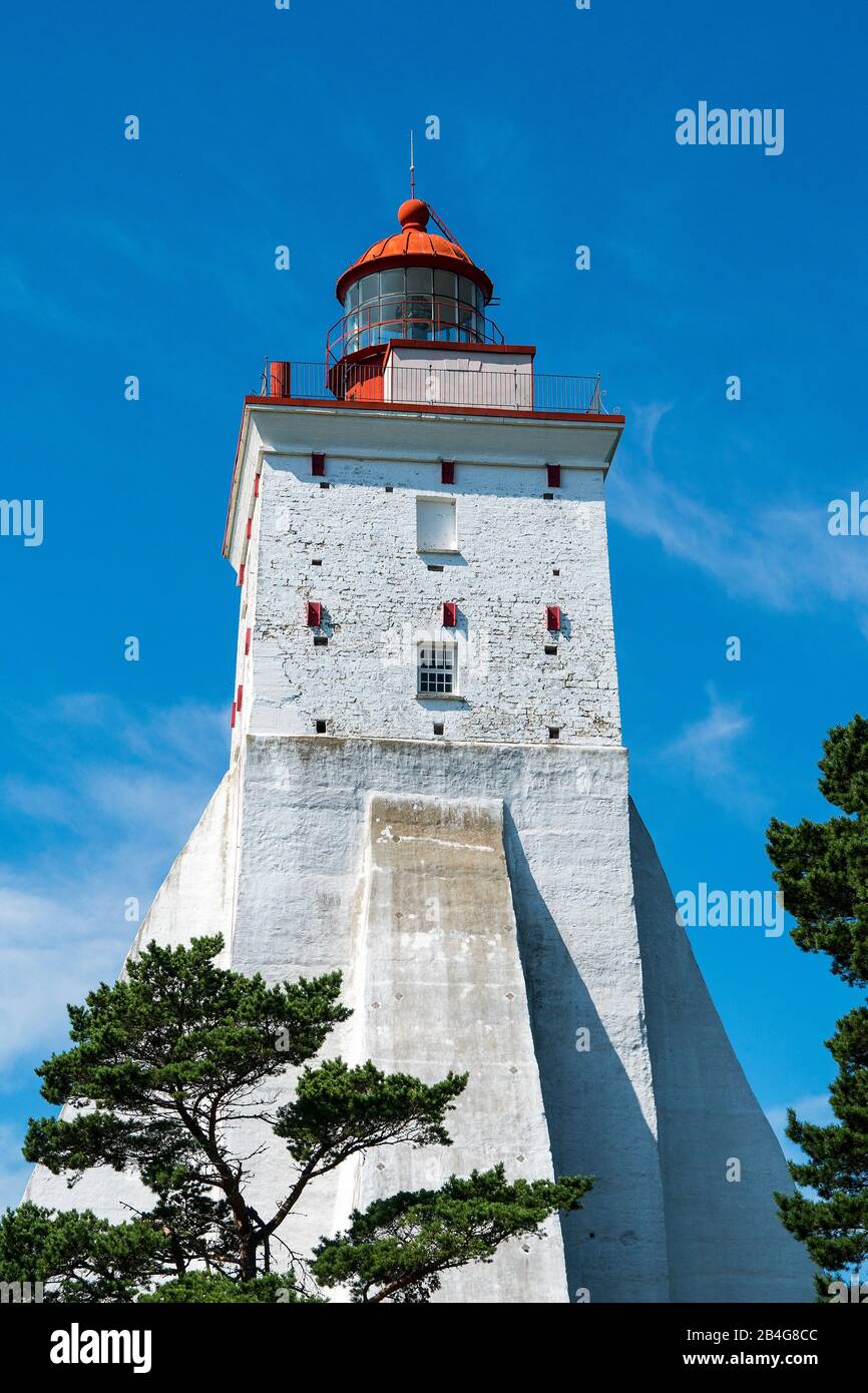 Estland, Ostseeinsel Hiiumaa, Leuchtturm Kõpu, Kõpu Tuletorn, Ältester Leuchtturm Estlands Foto Stock