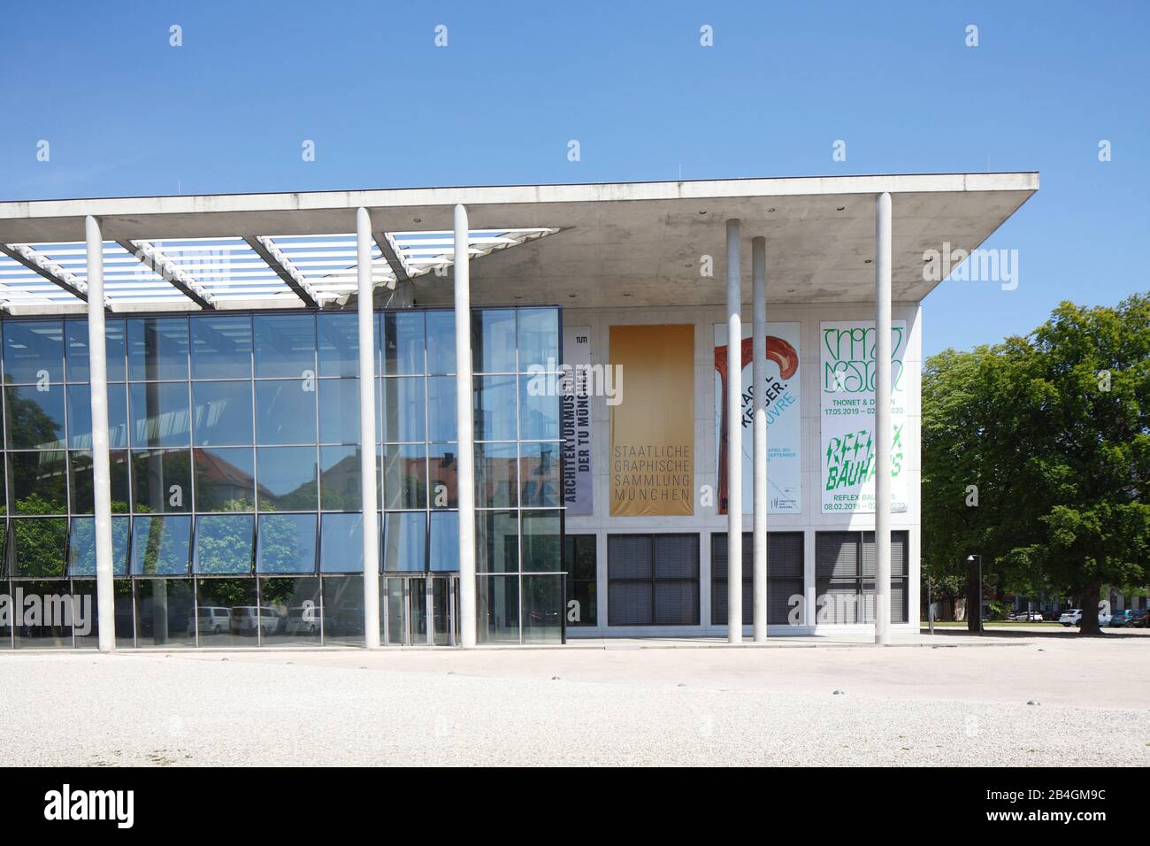 Museo Di Architettura Dell'Università Tecnica Di Monaco, Monaco, Baviera Superiore, Baviera, Germania, Europa Foto Stock