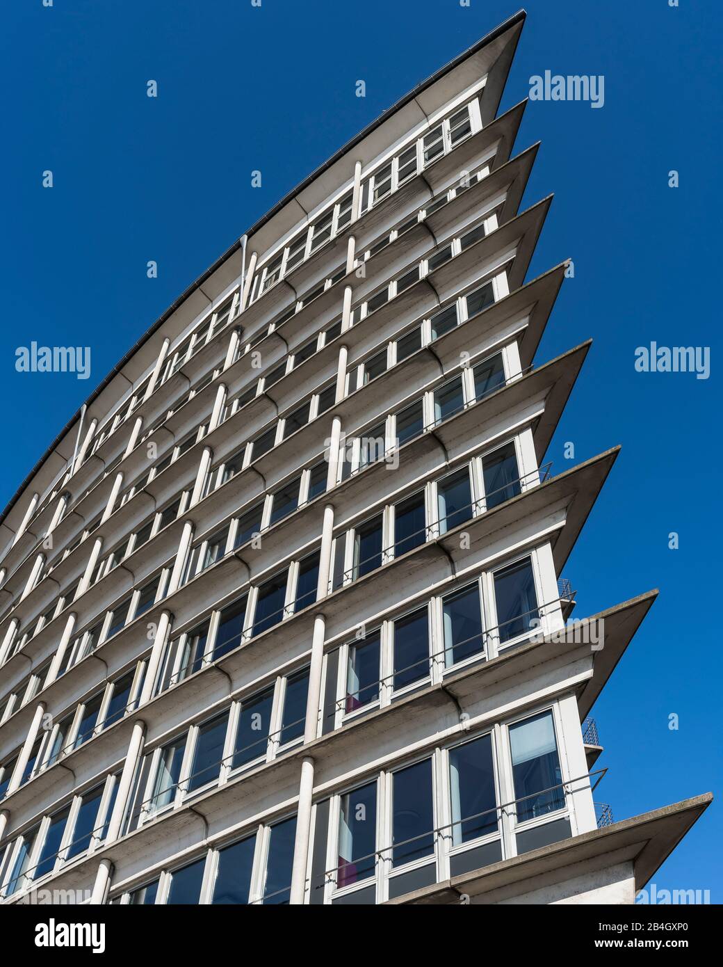 Edificio, re top, Amburgo, Germania, architettura Foto Stock