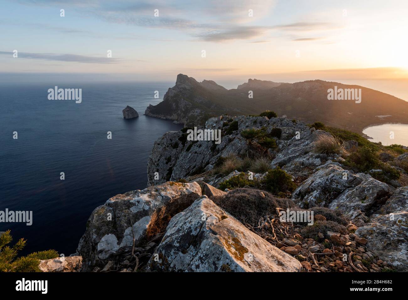 Mallorca, Cap de Formentor, il punto più settentrionale dell'isola delle Baleari, Foto Stock