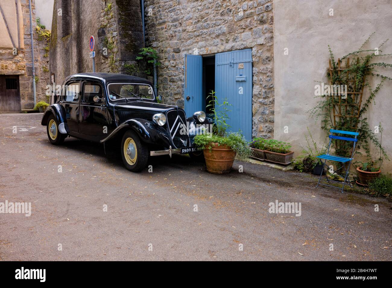 Oldtimer Citroën Traction Avant Foto Stock