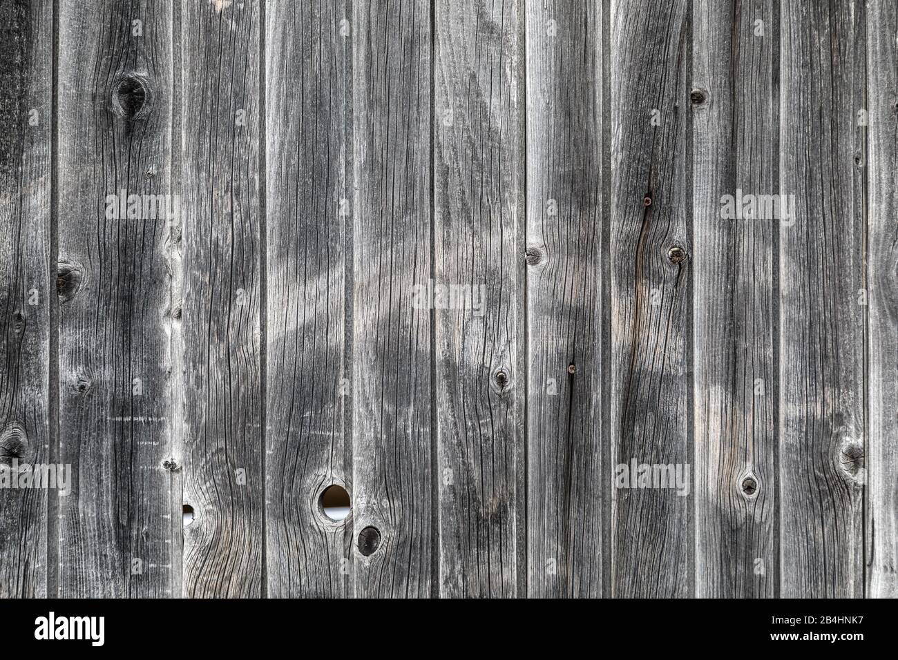 struttura di tavole di legno grigio Foto Stock
