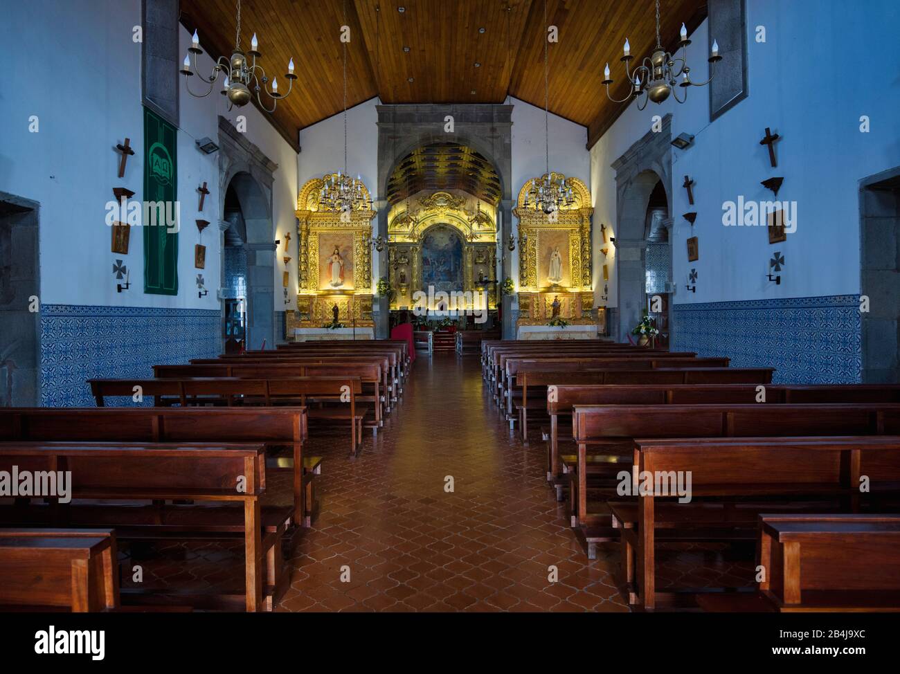 Chiesa Nossa Senhora da EncarnaçÃ£o (Maria dell'Incarnazione), Isola di Madeira, Portogallo Foto Stock