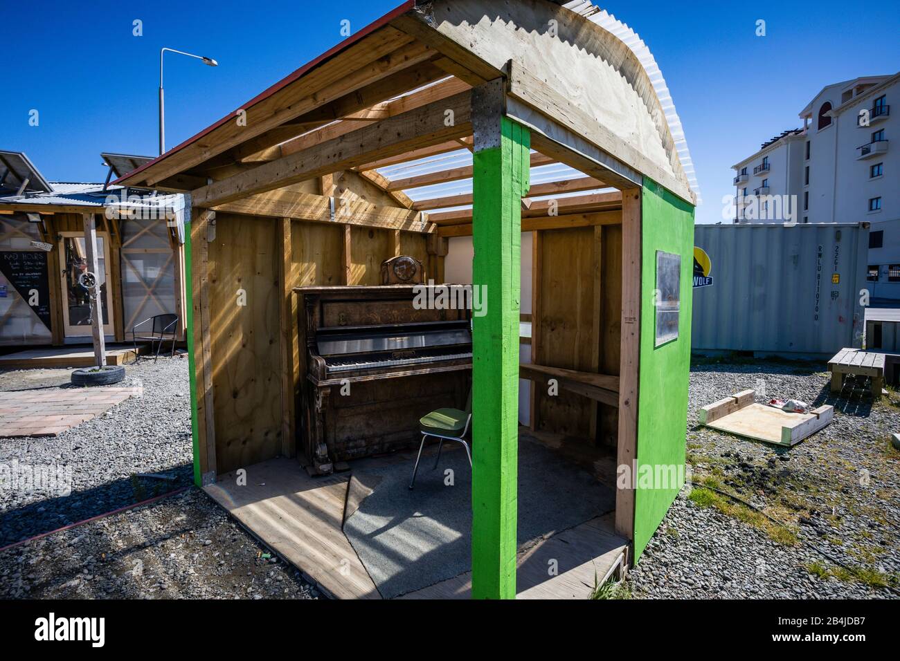 Piano Bar, The Commons, Christchurch Foto Stock