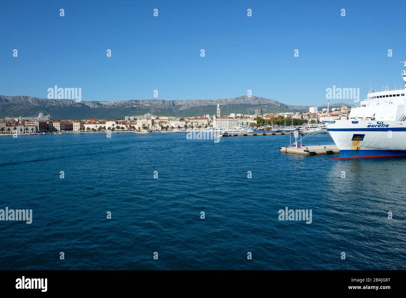 L'Europa, Mediterraneo Adriatico Croazia, Split Foto Stock
