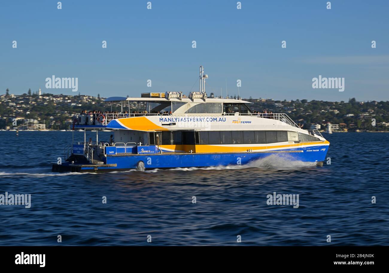 La baia del porto di Sydney lungo il sobborgo di Vaucluse, Sydney AU Foto Stock