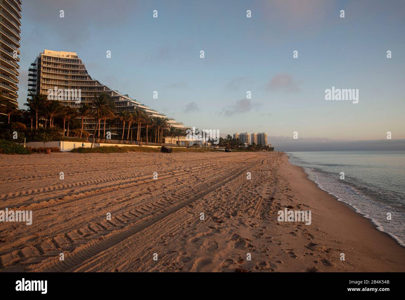 Resort e hotel a Fort Lauderdale Beach Foto Stock