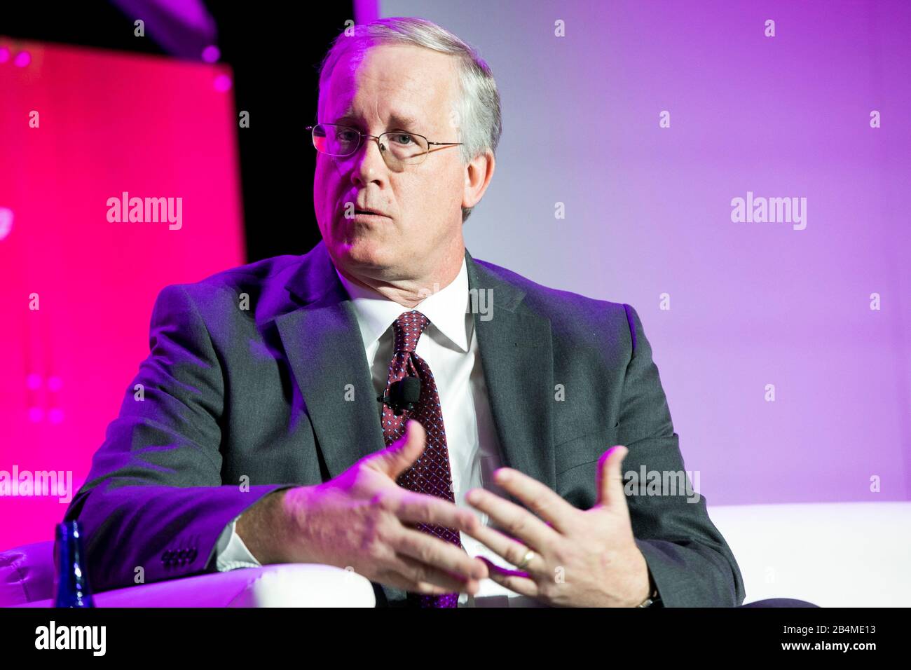 John Shannon, Vice President e Program Manager, Space Launch System, The Boeing Company, parla al U.S. Chamber of Commerce Aviation Summit di W. Foto Stock