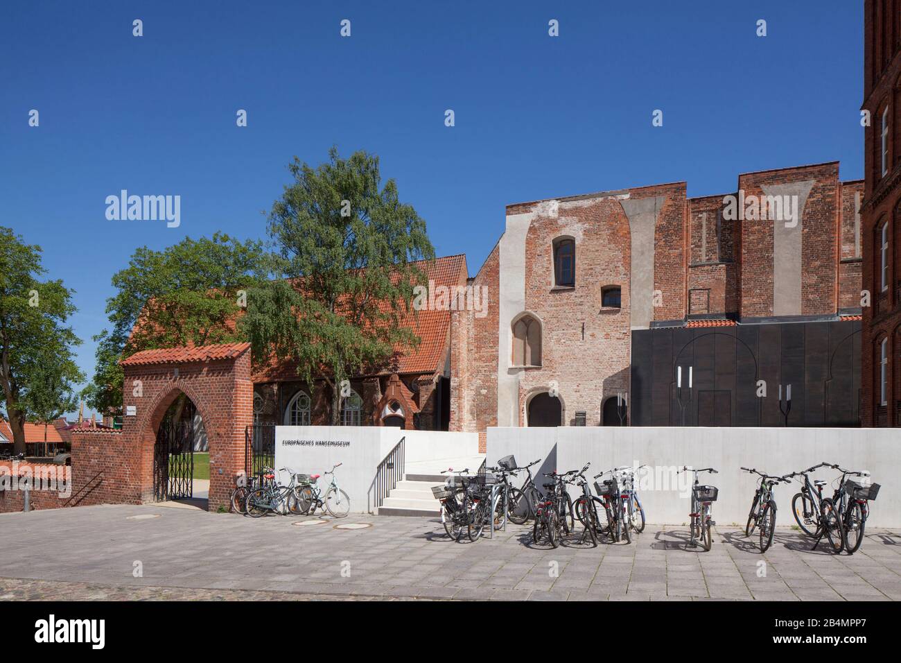 Museo Anseatico Europeo, Lübeck, Schleswig-Holstein, Germania, Europa Foto Stock