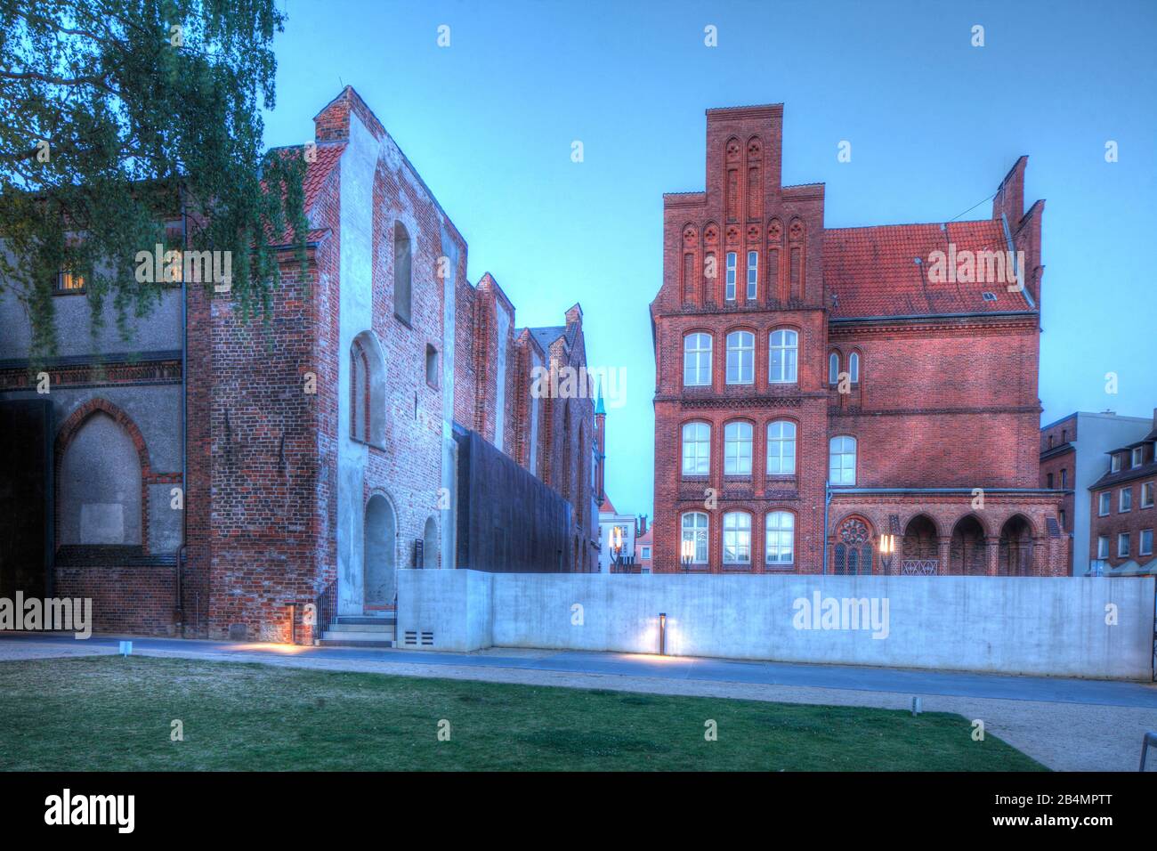 Museo Anseatico Europeo, Lübeck, Schleswig-Holstein, Germania, Europa Foto Stock