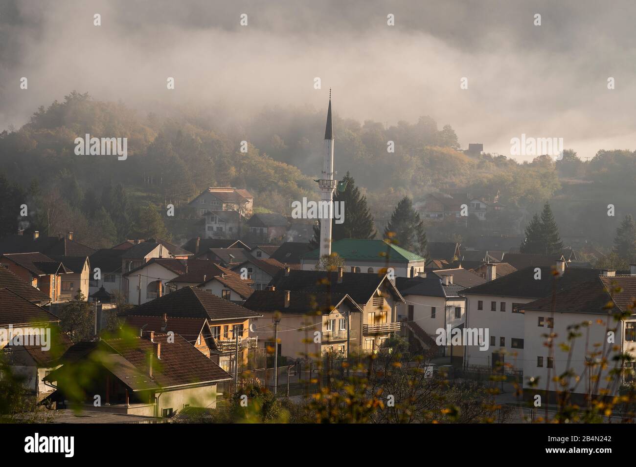 Il monastero di Kulen Vakuf in Bosnia-Erzegovina Foto Stock