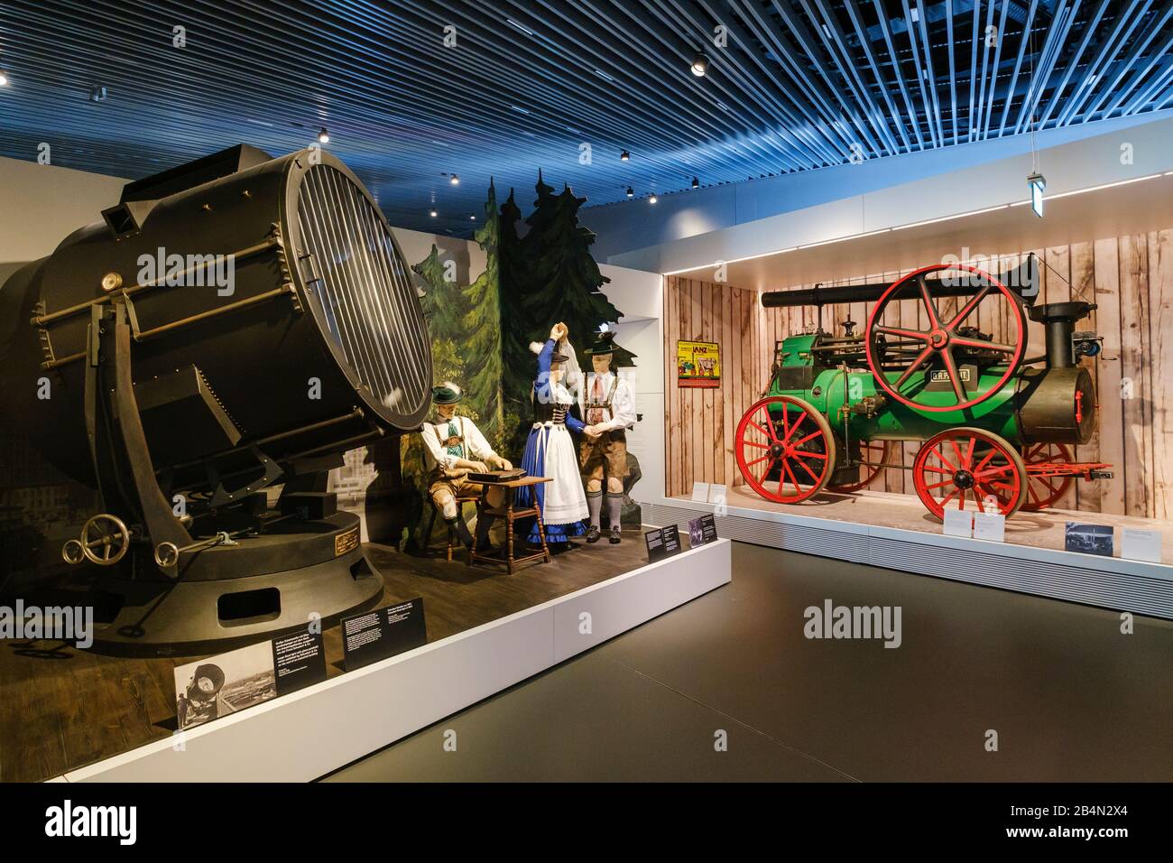 Mostra Permanente, Museo Di Storia Bavarese, Casa Di Storia Bavarese, Regensburg, Alto Palatinato, Baviera, Germania Foto Stock