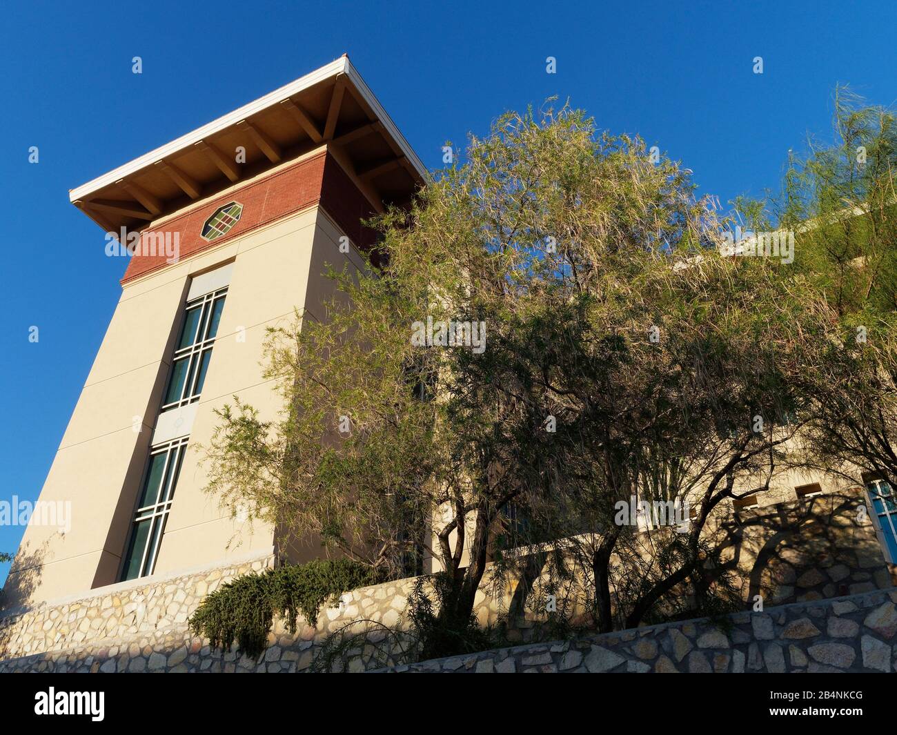 Architettura bhutanese, Università del Texas a El Paso Foto Stock