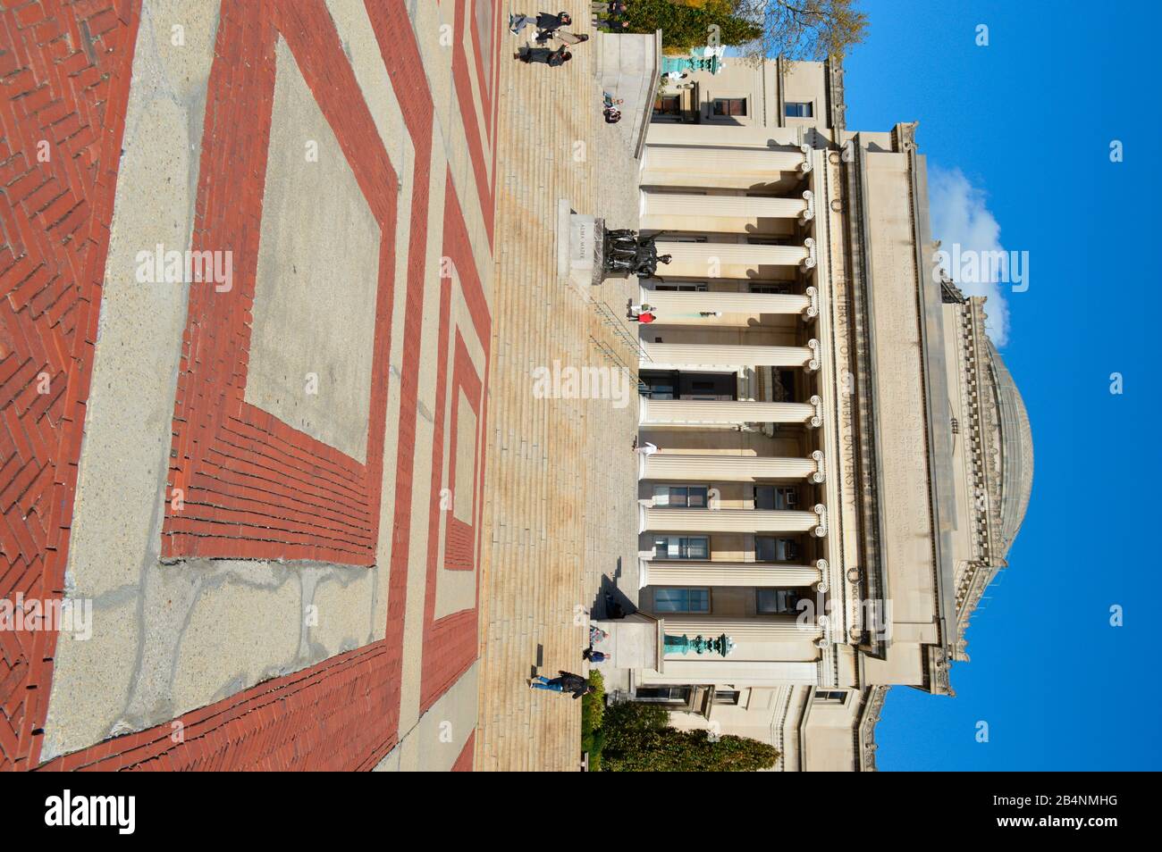 La Columbia University è un'università privata di ricerca della Ivy League a New York, Foto Stock