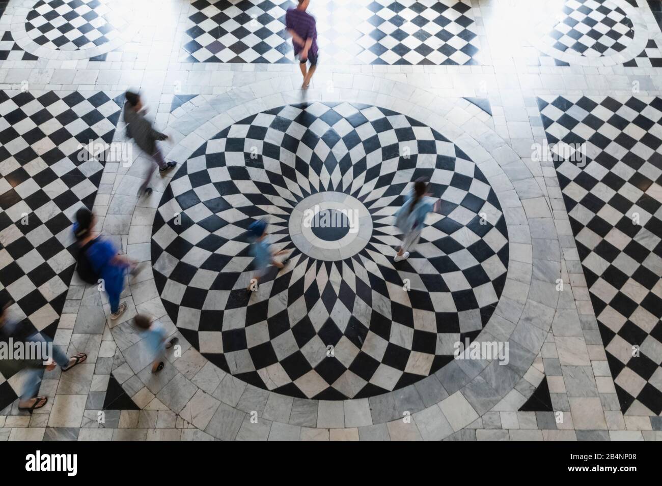 Inghilterra, Londra Greenwich, Queen's Casa Museo e Galleria d'arte, la Grande Sala Piano Foto Stock