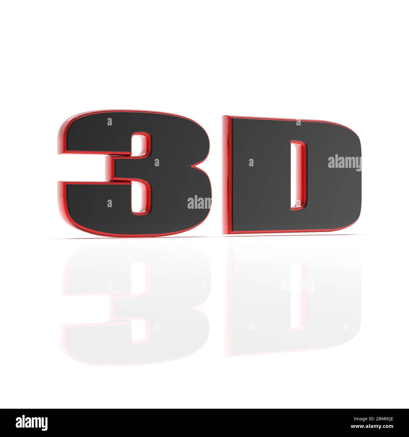 Il rendering 3d di 3D text Entertainment cinema, Isolato Foto Stock
