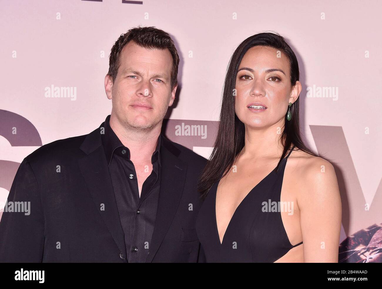 Hollywood, CA - 05 MARZO: Jonathan Nolan, Lisa Joy frequenta la prima stagione 3 di HBO 'Westworld' al TCL Chinese Theatre il 05 marzo 2020 a Hollywood, California. Foto Stock