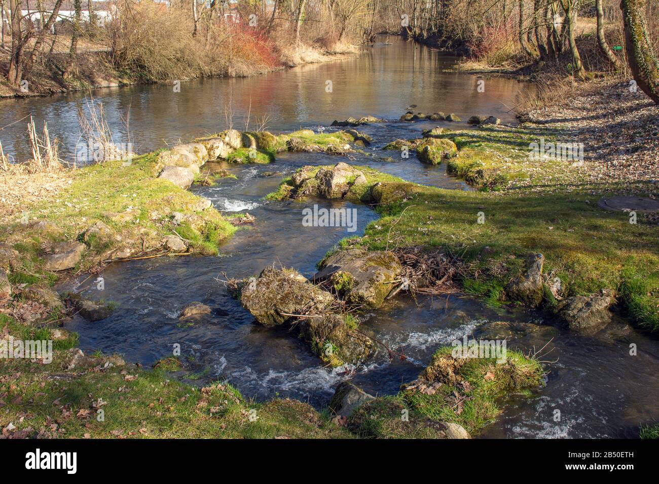 Fischbach Schnellepark • Baden-Württemberg, Deutschland Foto Stock