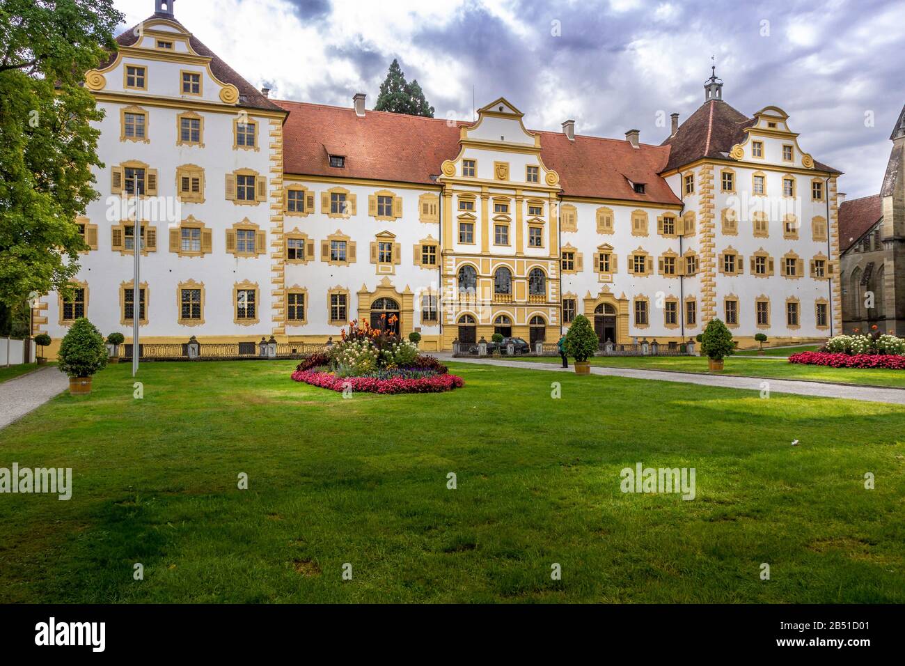 Salem, Germania - 15 Settembre 2015: Parco Del Castello Di Salem, Baden Wuertemberg, Germania. Piccola città in Germania, regione Bodensee, Salem, anno 2015 Foto Stock