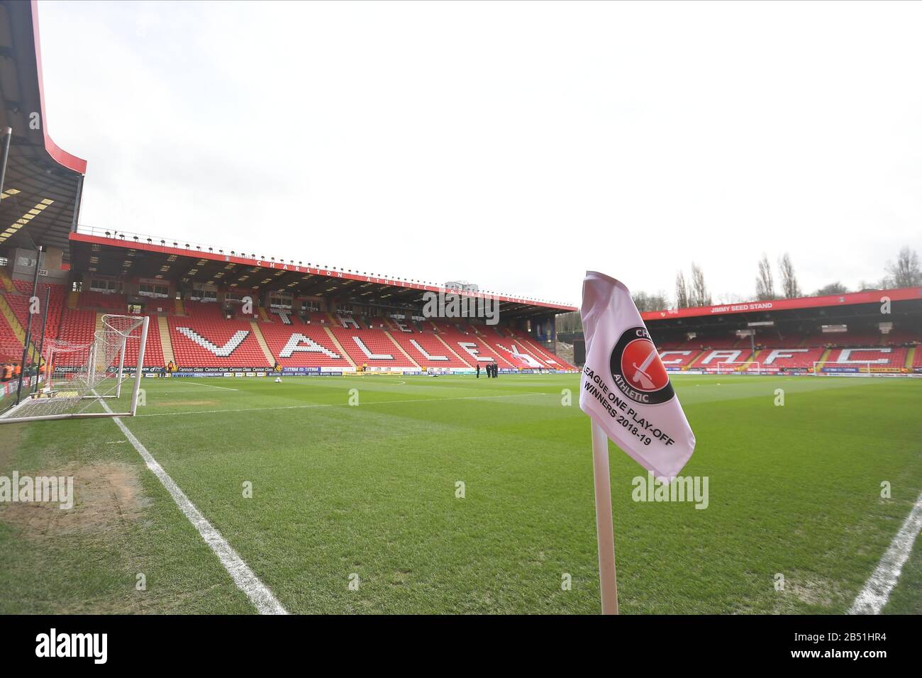 Londra, Regno Unito. 07th Mar, 2020. Vista generale dello stadio durante la partita Sky Bet Championship tra Charlton Athletic e Middlesbrough at The Valley, Londra, sabato 7th marzo 2020. (Credit: Ivan Yordanov | MI News) La Fotografia può essere utilizzata solo per scopi editoriali di giornali e/o riviste, licenza richiesta per uso commerciale Credit: Mi News & Sport /Alamy Live News Foto Stock