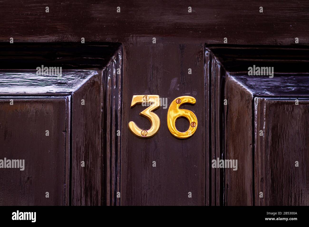 Casa numero 36 Foto Stock