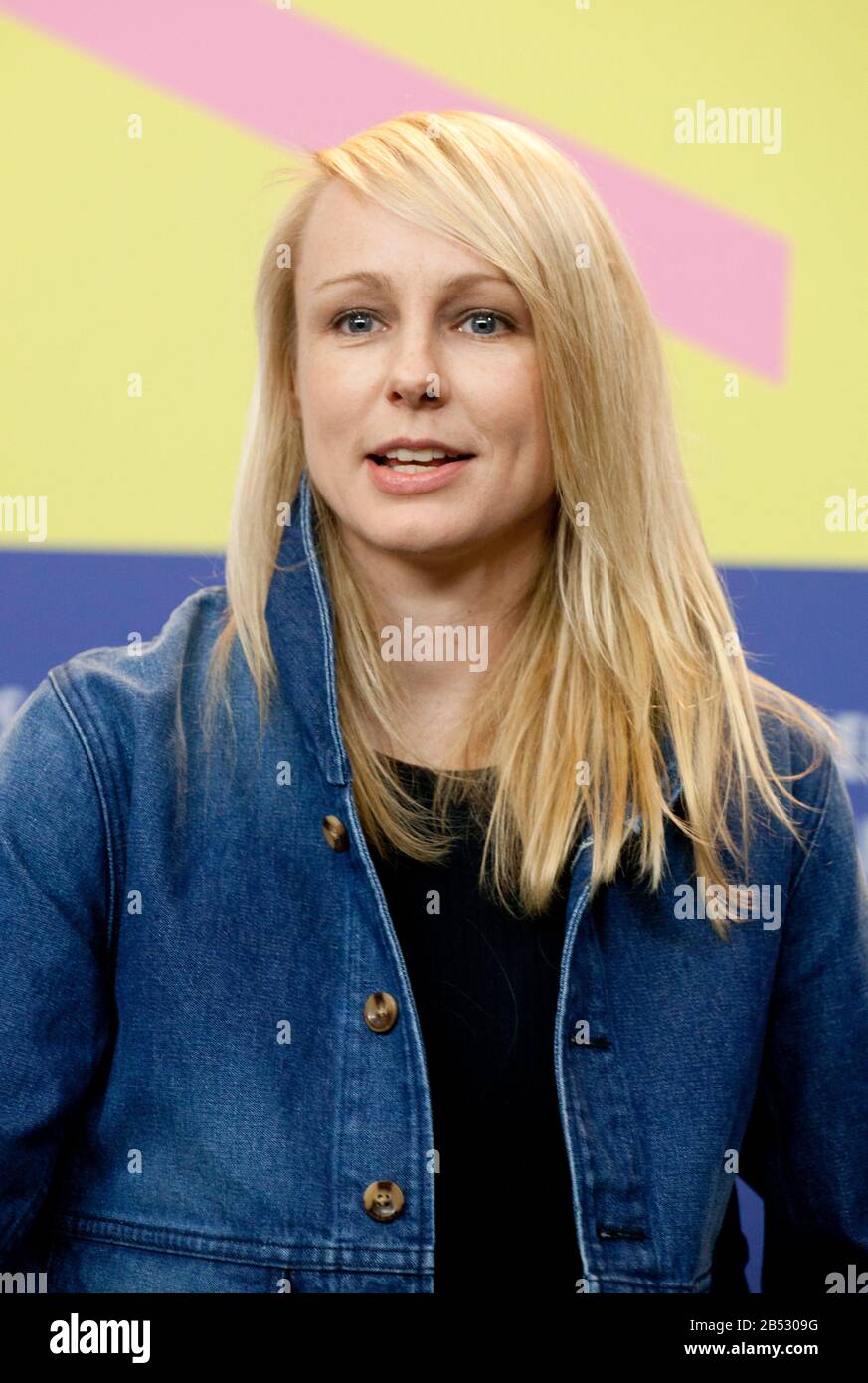 Alla conferenza stampa per il film l'Assistente al 70th Festival Internazionale del Film di Berlinale, domenica 23rd febbraio 2020, Hotel Grand Hyatt, Berlino, Germania. Photo Credit: Doreen Kennedy Foto Stock