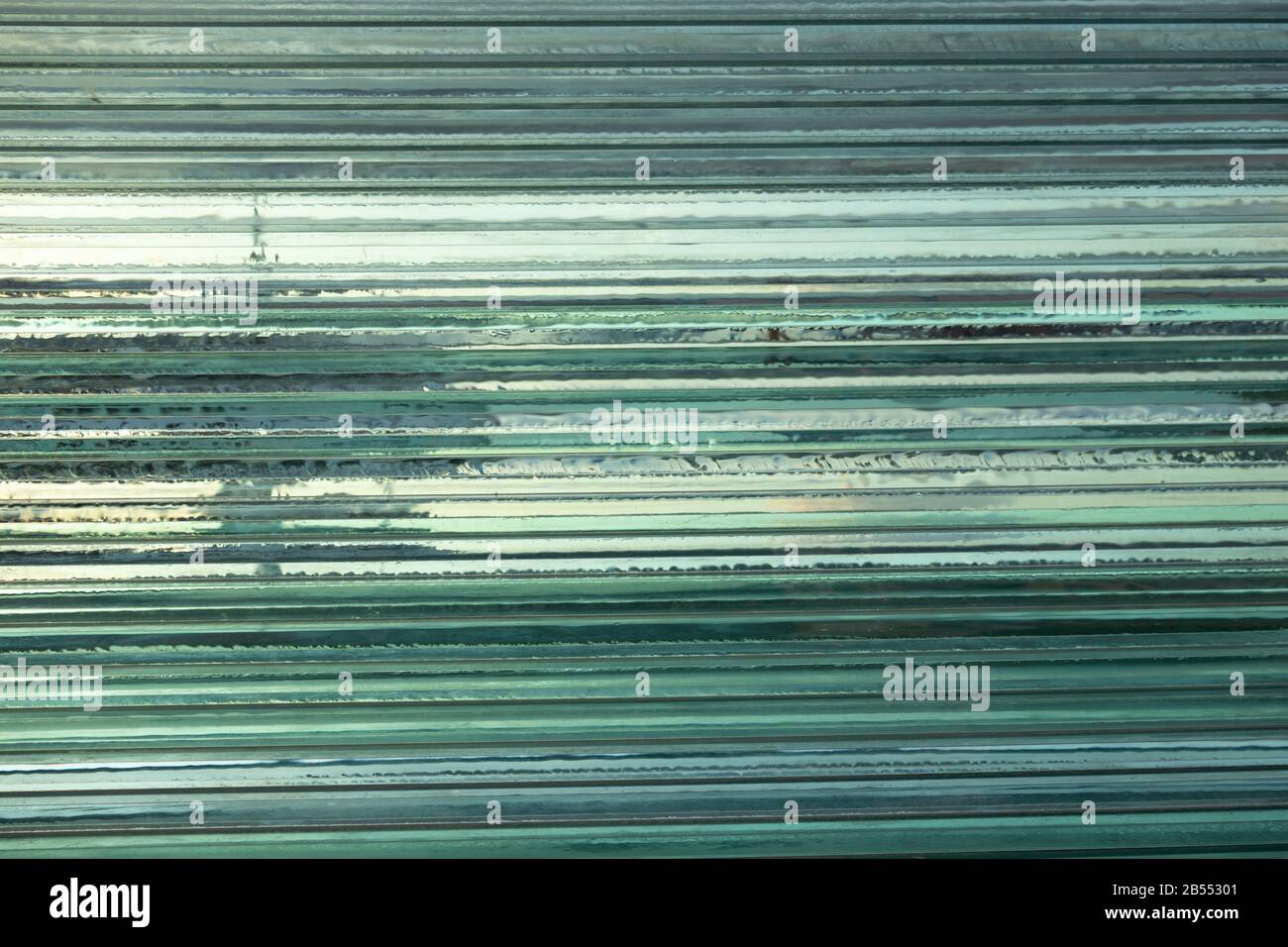 Struttura di fondo in pezzi di vetro tagliato Foto Stock