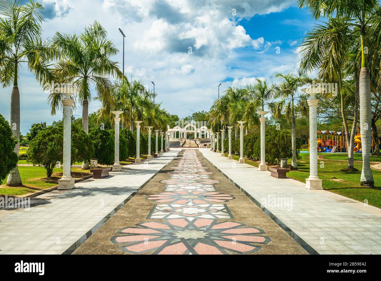 Silver Jubilee Park A Bandar Seri Begawan, Brunei Foto Stock