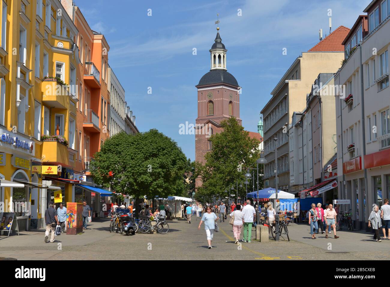 Carl-Schurz-Strasse, Altstadt, Spandau, Berlino, Deutschland Foto Stock