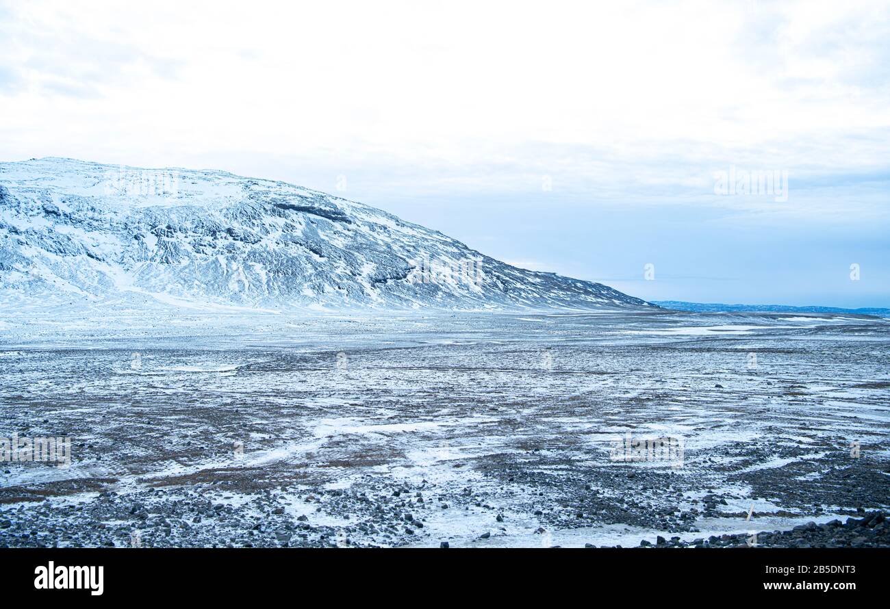 Islanda splendide località, Islanda destinazione di viaggio bella islanda, Reykjavik capitale dell'islanda Foto Stock