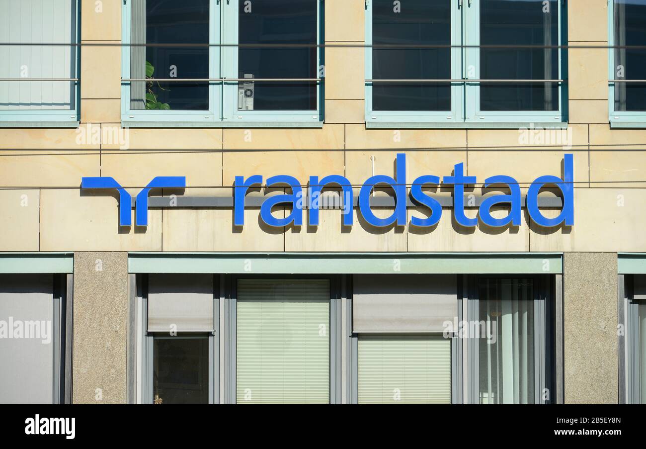 Randstad, Bahnhofstrasse, Chemnitz, Sachsen, Deutschland Foto Stock