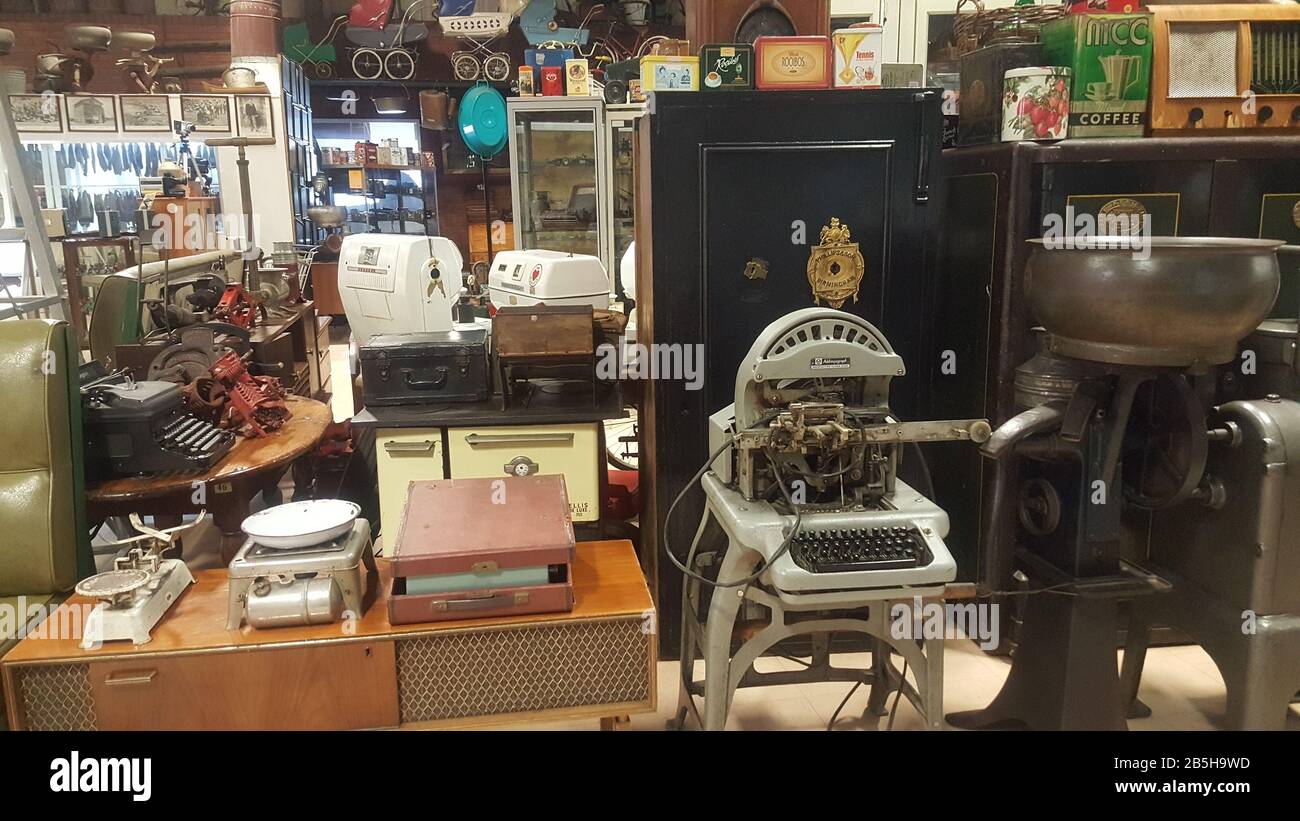 Pretoria, Sudafrica - 08 feb. 2019: Maders Slaghuis a Pretoria è Un Macelleria e museo nello stesso edificio. Mangiare buon cibo e vedere qualche incredibile c Foto Stock