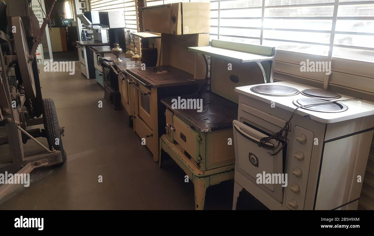 Pretoria, Sudafrica - 08 feb. 2019: Maders Slaghuis a Pretoria è Un Macelleria e museo nello stesso edificio. Mangiare buon cibo e vedere qualche incredibile c Foto Stock