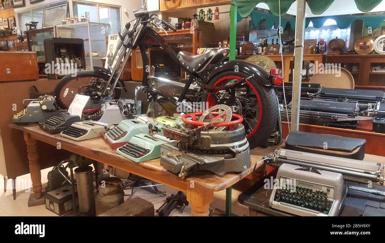 Pretoria, Sudafrica - 08 feb. 2019: Maders Slaghuis a Pretoria è Un Macelleria e museo nello stesso edificio. Mangiare buon cibo e vedere qualche incredibile c Foto Stock