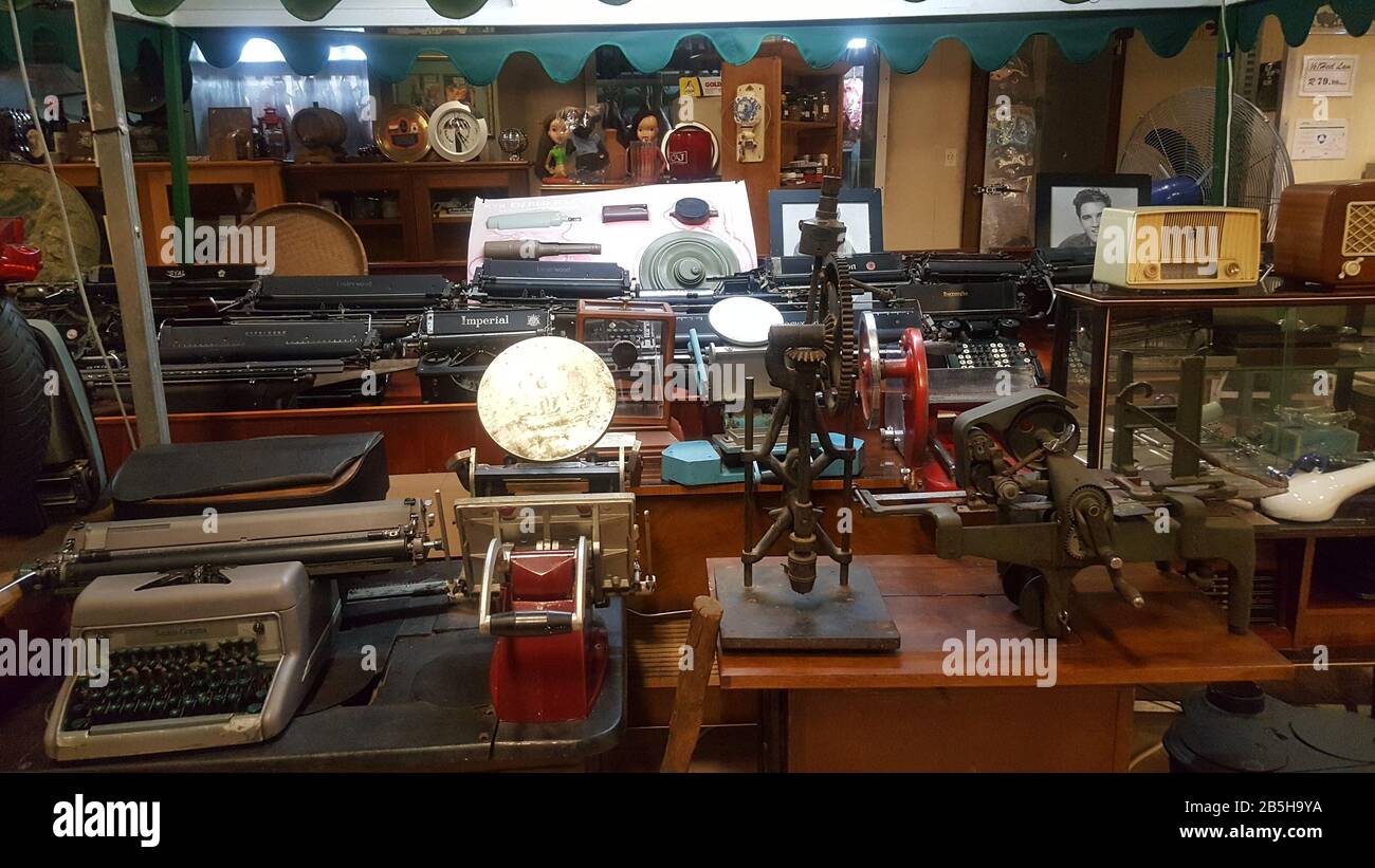 Pretoria, Sudafrica - 08 feb. 2019: Maders Slaghuis a Pretoria è Un Macelleria e museo nello stesso edificio. Mangiare buon cibo e vedere qualche incredibile c Foto Stock