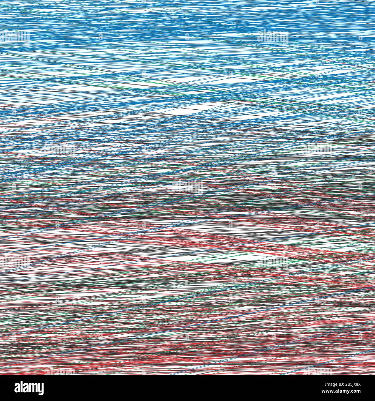 Linee Rette Diagonali Sottili Incrociate (Hatch Work) Abstract Texture. Colorful Criss Cross Geometric Background. Foto Stock