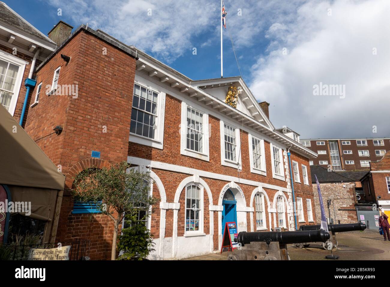 The Customs House, Exeter Quays, Devon Foto Stock