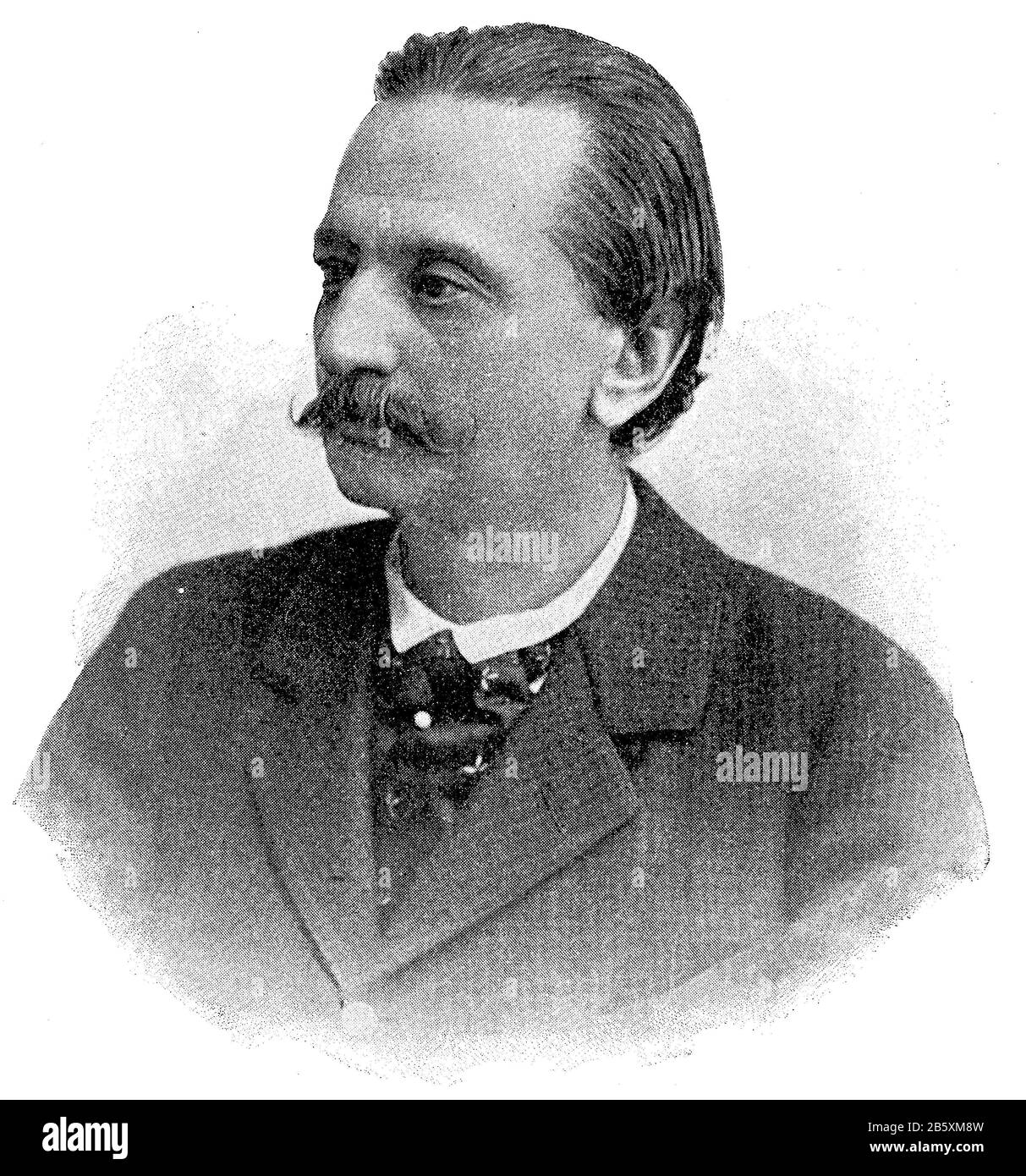 Eduard Franz Joseph Graf von Taaffe, 11th Visconte Taaffe, 24 febbraio 1833 – 29 novembre 1895, è stato uno statista austriaco, che ha servito per due mandati come Ministro-Presidente di Cisleithania / Eduard Franz Joseph Graf von Taaffe, 11. Viscount Taaffe, 24. Febbraio 1833 - 29. Novembre 1895, guerra ein österreichischer Staatsmann, der zwei Amtszeiten als Ministerpräsident von Cisleithania diente, Historiisch, riproduzione digitale migliorata di un originale del 19th secolo / digitale Reproduktion einer Originalvorlage dem aus 19. Jahrhundert, Foto Stock