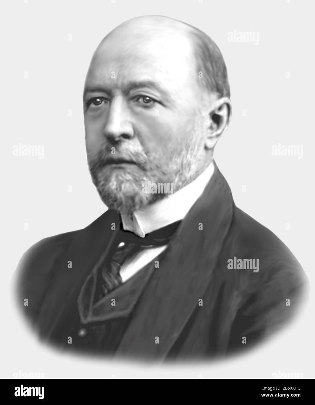 Emil Von Behring 1854-1917 Fisiologo Tedesco Foto Stock