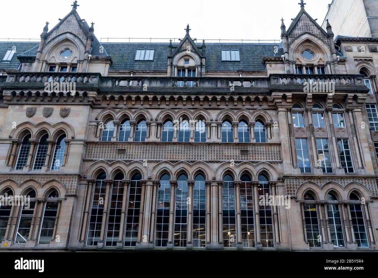 La Vecchia Borsa Di Glasgow Su Nelson Mandela Place, Glasgow, Scozia Foto Stock