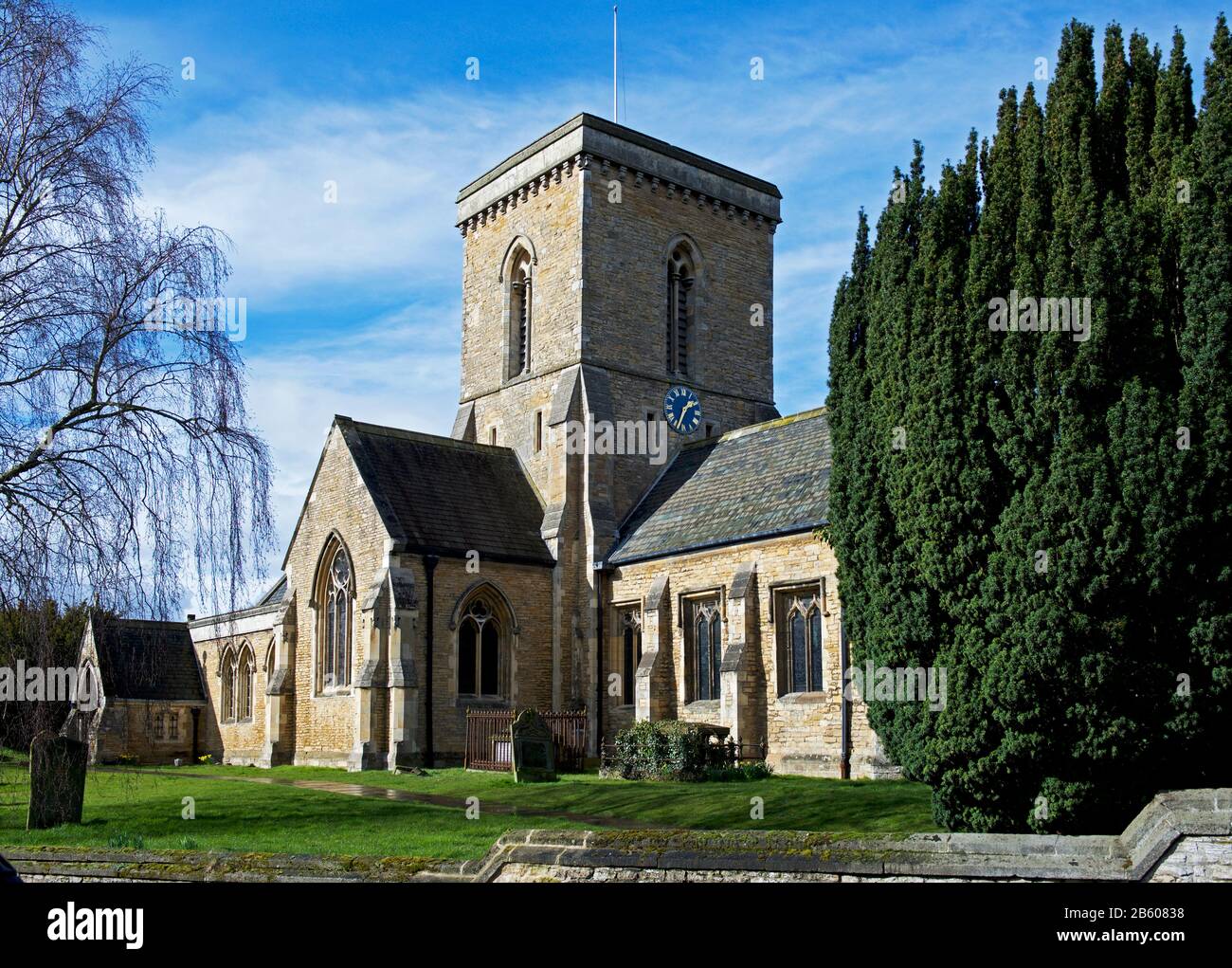 St Helen's Church nel villaggio di Welton, East Yorkshire, Inghilterra, Regno Unito Foto Stock